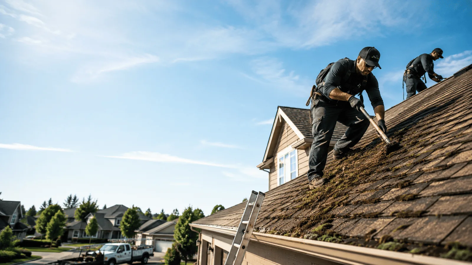 Roof Moss Removal in Wilton, ND near me